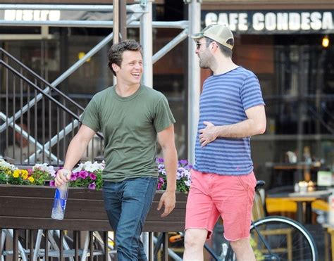 Zachary Quinto Out And About With Jonathan Groff Oh Yes I Am