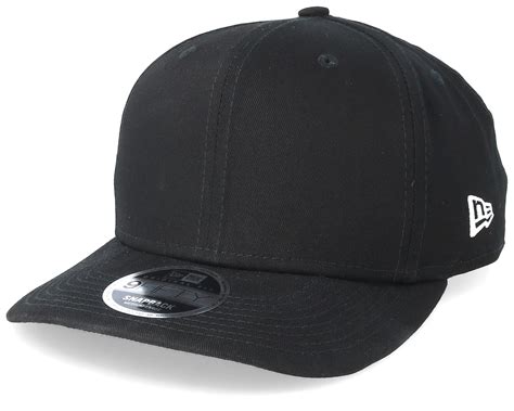 Essential 9fifty Stretch Black Snapback New Era Caps Uk