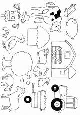 Bauernhof Tiere Vorschule Bücher Babyzimmer Spielbuch sketch template