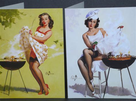 Barbecue Sauce Y Pin Ups Cooking Bbq Grill Smoking Hot Pinup
