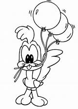 Looney Tunes Coyote Roadrunner sketch template