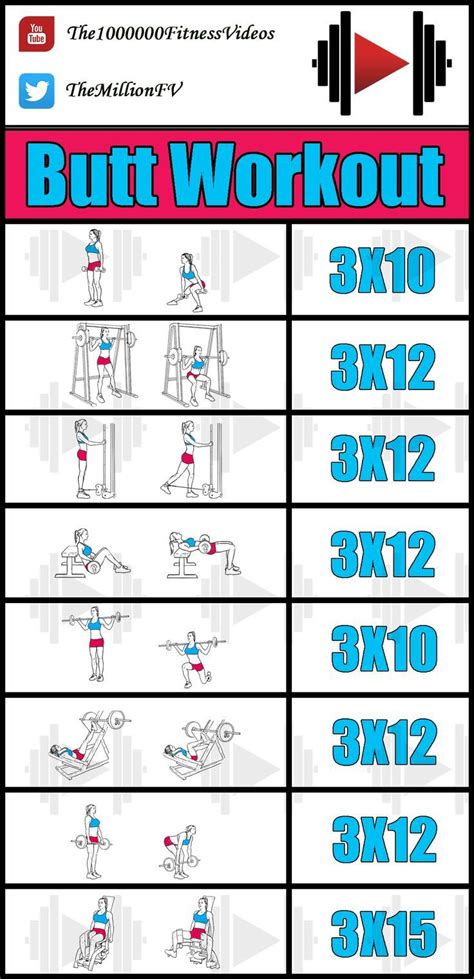 pin  booty building workouts