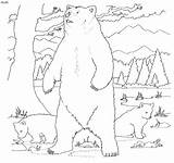 Yellowstone Urs Colorat Grizzly Planse 4to40 Designlooter sketch template