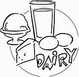 Dairy Coloring Pages Clipart Food Cliparts Template Library Clipartbest Super Popular Sketch sketch template
