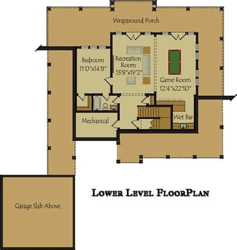 bedroom open floor plan  wraparound porch  basement basement house plans floor plans