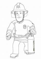Fireman Feuerwehrmann Ausmalbild Helicopter Applicable Pompiere Colorare sketch template
