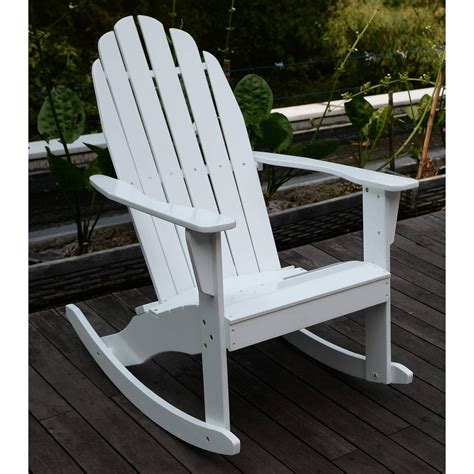 adirondack rocking chair white walmartcom