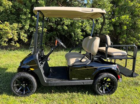 rxv elite black sunshine golf car