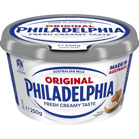 philadelphia original cream cheese spread tub  woolworths