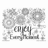 Coloring Pages Premium Moment Enjoy Every Inspirational Previous Posts sketch template