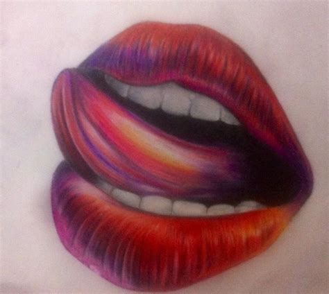 lips drawing  drawing art  cut   creation  xxcrowsxx