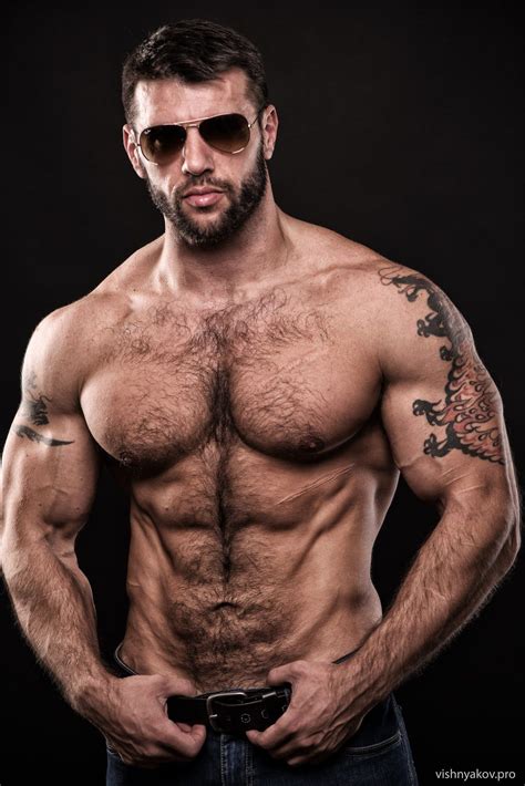 alexander marushin hairy hunks hairy men muscles tatto boys hot guys muscle guys beard
