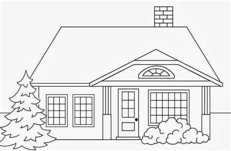 house coloring house drawing  house drawing dream house drawing