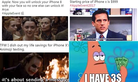 Apples Iphone X Inspires Hilarious Memes