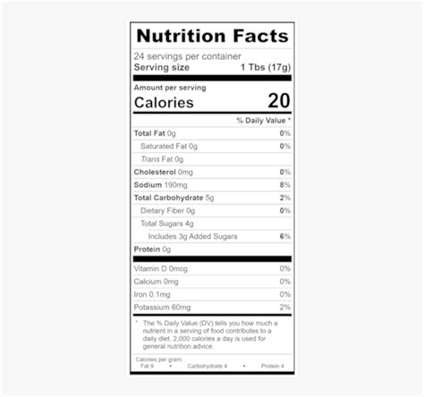 chip bag nutrition facts hd png  transparent png image pngitem