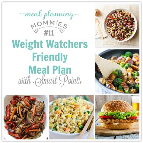 Weight Watcher Meal Plan With Smart Points 11 With Old Smart Points