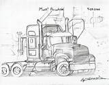 Mack Truck Rawhide Member Bigmacktrucks Bmt Albums Click sketch template