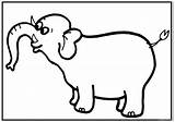 Coloring Pages Elephant Printable A4 Size Kids Big Cruz Celia Children Views sketch template