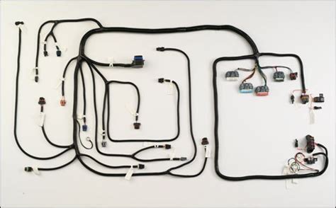 fj fj fj wiring harness gm vortec   sfi  manual   electronic transmission
