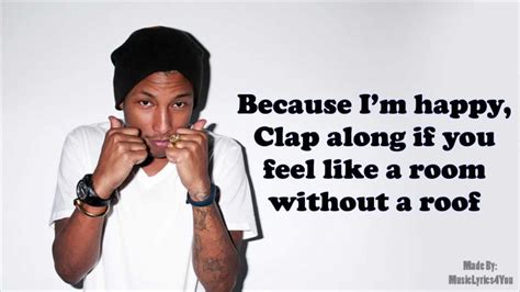 pharrell williams happy lyric video youtube