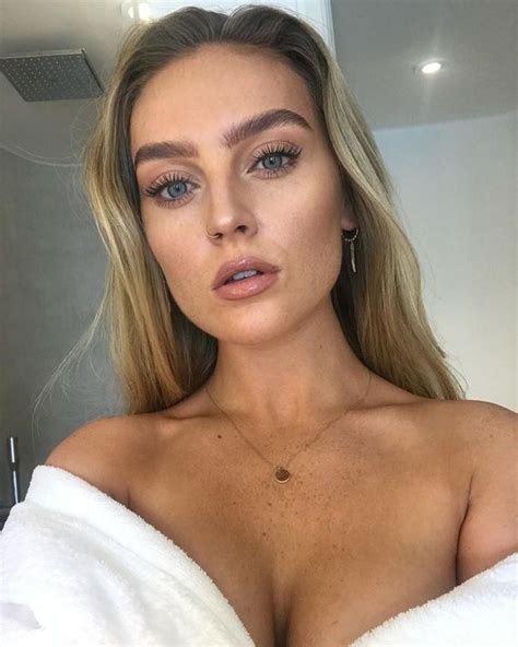 Perrie Edwards Looks Sensational As She Reveals Freckled