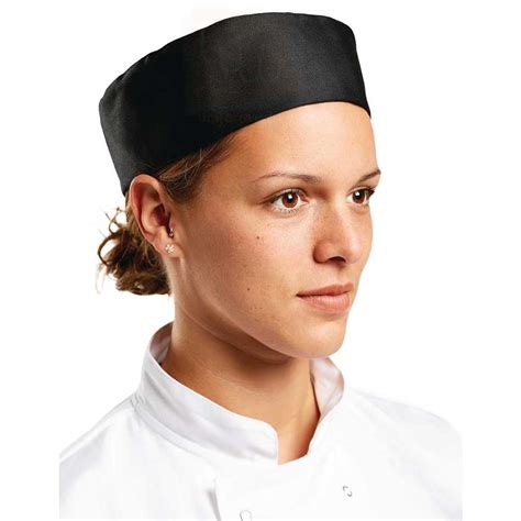 black skull chef hat dubai uae leading uniforms supplier