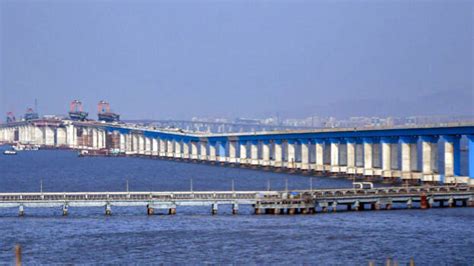 modi  inaugurate indias longest sea bridge atal setu  friday
