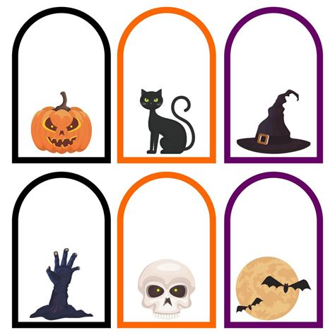 printable halloween gift tag template halloween printables