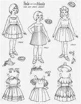 Paper Dolls Freda Friendly Doll Printable Friend Children Coloring 1962 Vintage Picasaweb Google Lorie Harding Picasa Albums Web Choose Board sketch template