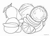 Frutas Obst Colorear Cool2bkids Ugli Desenho sketch template