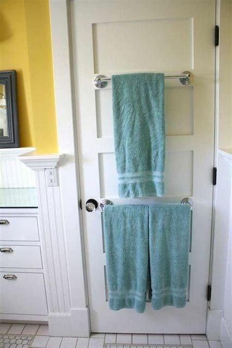 small space bathroom towel racks