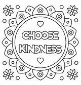 Kindness Sheets Gentilezza Coloritura Scelga Worksheet Clipground sketch template
