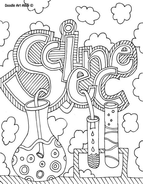 printable science lab coloring pages coloring home