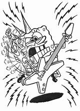 Bob Esponja Spongebob Colorear Desenho Tocando Eponge Schwammkopf Guitarra Chitarrista Rockeando Turma Papo Ativo Disegno Cartonionline Ikids Desenhosparacolorir Pintarcolorir Aprenden sketch template