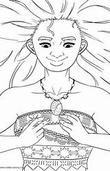 Moana Coloring Pages Printable Lineart Kids Adults sketch template