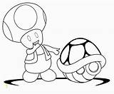 Toad Captain Coloring Pages Lineart Deviantart Divyajanani sketch template