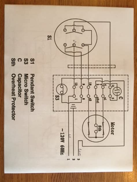 dayton hoist wiring diagram