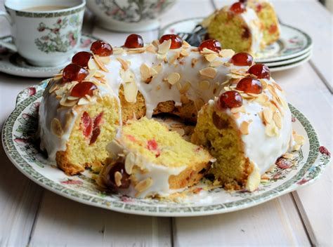 great british bake    mary berry cherry cake recipe