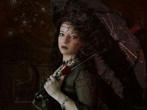 sweet dark lady hd wallpaper background image  id