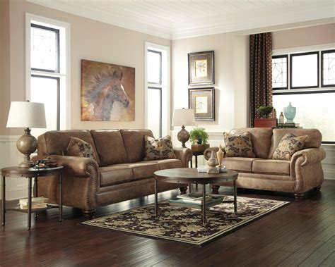 larkinhurst earth living room set    ashley furniture