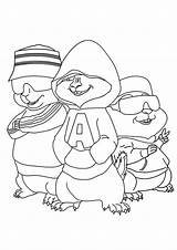 Coloring Pages Alvin Chipmunks Hop Hip Rap Drawing Printable Kids Animation Movies Print Books Cartoon Categories Similar Getdrawings Comments sketch template