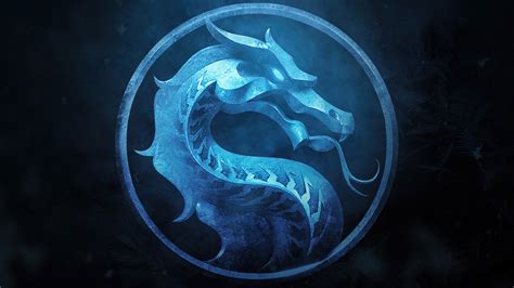 Dragon Logo 4k Hd Mortal Kombat Wallpapers Hd Wallpapers