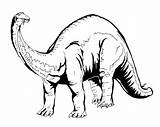 Dinosaur Scary Oviraptor sketch template