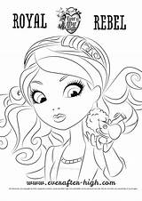 Ever Coloring High After Pages Hatter Maddie Madeline Fairest Getting Liv Pet Print Everafter Cerise Hood Color Printable Apple Snow sketch template