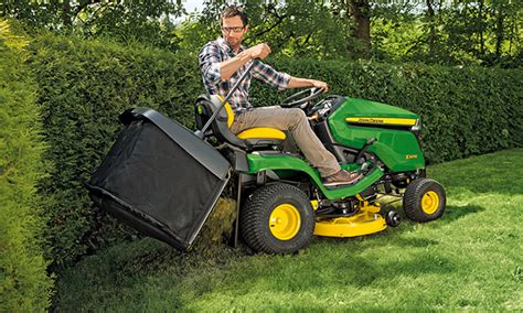 Forced Protection Turn Around John Deere Lawn Mower X300 Treble Funny