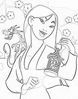 Mulan Coloriages Shang Colorier Animados Xcolorings sketch template