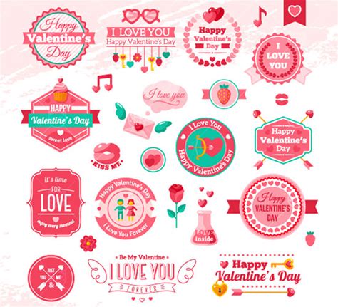 printable valentines day labels templates sample templates