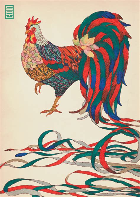 rooster natsuki otani illustration