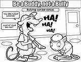 Bullying Coloring Pages Anti Colouring Bully Buddy Verbal Para Colorear Clipart Resolution Imagenes Color Printable Safety Clip High Elementary Comments sketch template