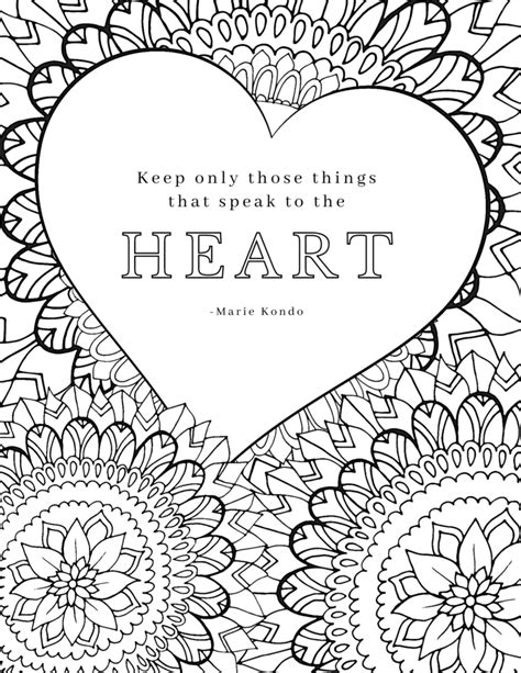 printable adult coloring pages   inspirational quotes